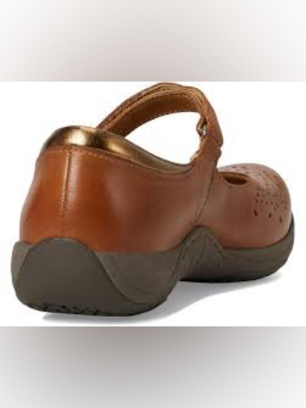 NEW DANSKO STACY MARY JANE SHOES IN TOFFEE LEATHER 39 8.5-9 - Picture 7 of 15